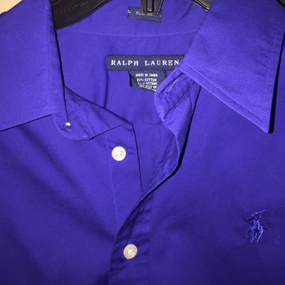 Ralph Lauren Royal Blue Blouse