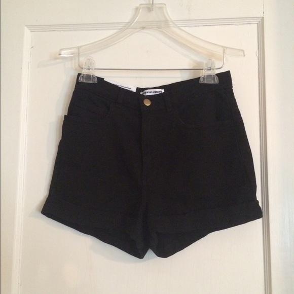American Apparel High-Waisted Shorts (w/tags) - Picture 1 of 1