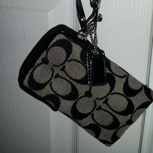 Coach wrist wallet