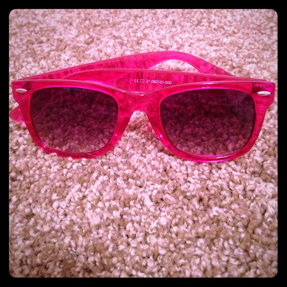 Pink sunglasses