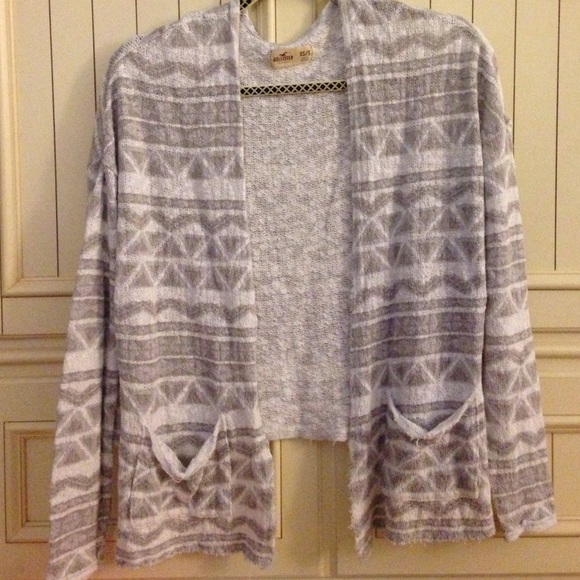 Hollister Tribal Knit Cardigan