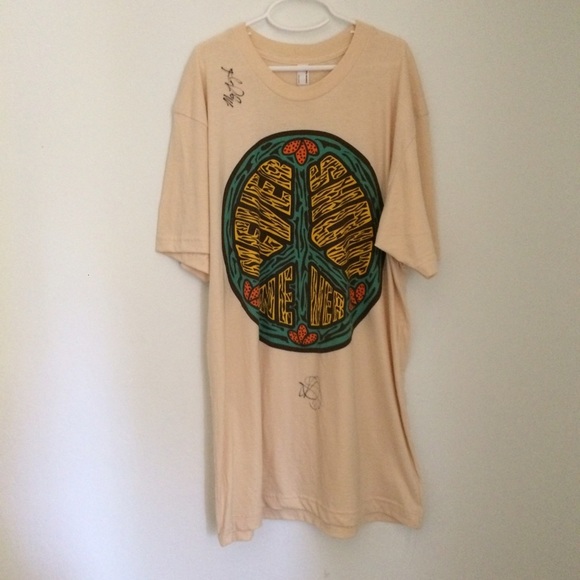 Signed Never Shout Never shirt