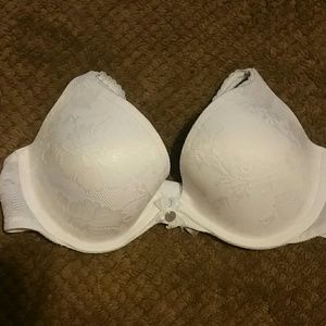Victoria secret lace white bra