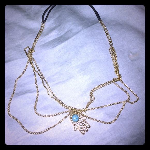 Brand new Hamsa hand gypsy boho headband