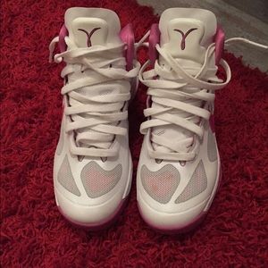 Nike breast cancer women's sneakers worn once
