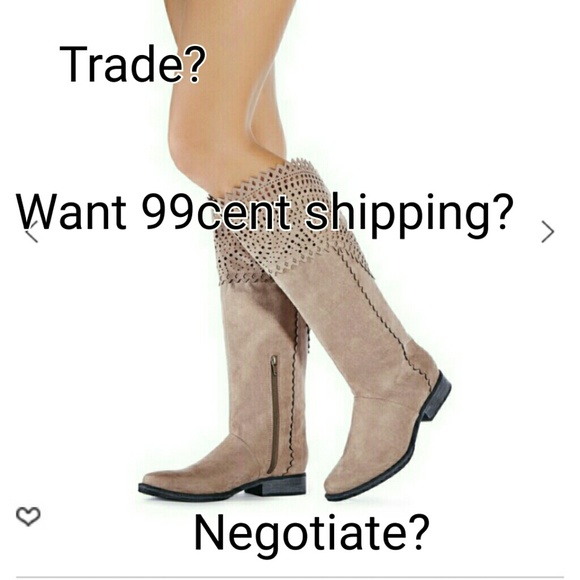 BNWT JustFab Reba boots