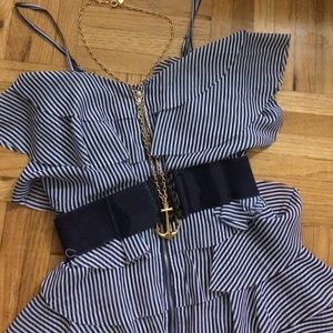 C.Wonder Gold Anchor necklace