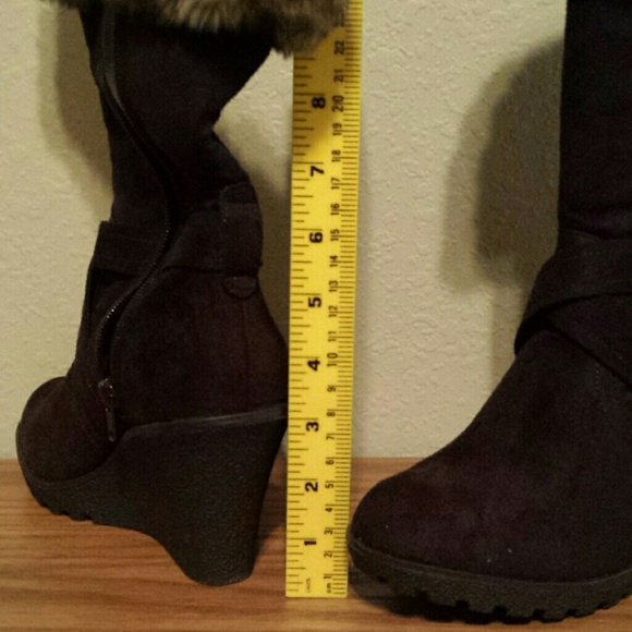Cute wedge winter boots - Picture 3 of 4