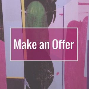 Like an item? Make an offer!!