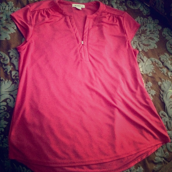 Pink Liz Claiborne top (Size XL)