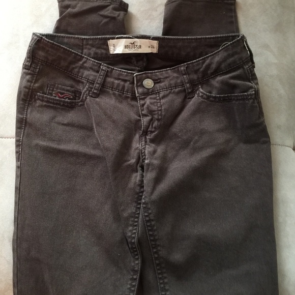 Girls brown Hollister pants