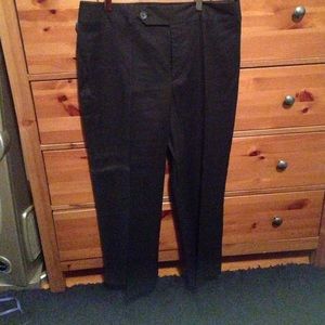 Banana republic linen cropped pants