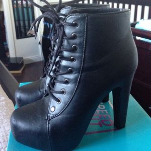 High Heel Ankle Boots