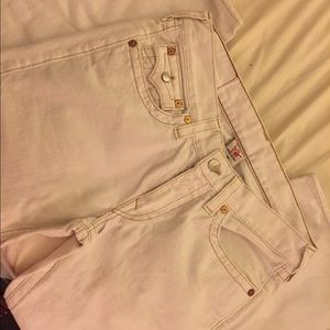 ❗️S A L E❗️White True Religion Mens Jeans