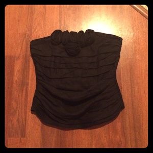 Black Bustier Top - Arden B - Size M