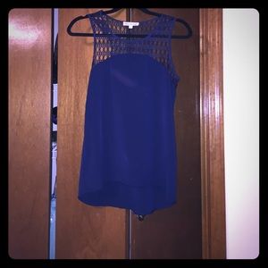 Dark blue racerback