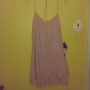 Pink cheetah print dress