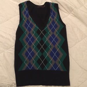The Limited Argyle Sweater Vest