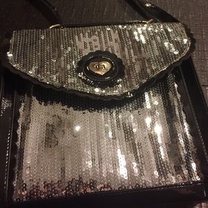 Sequin Betsey Johnson purse