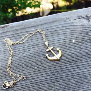 Gold Anchor neckles