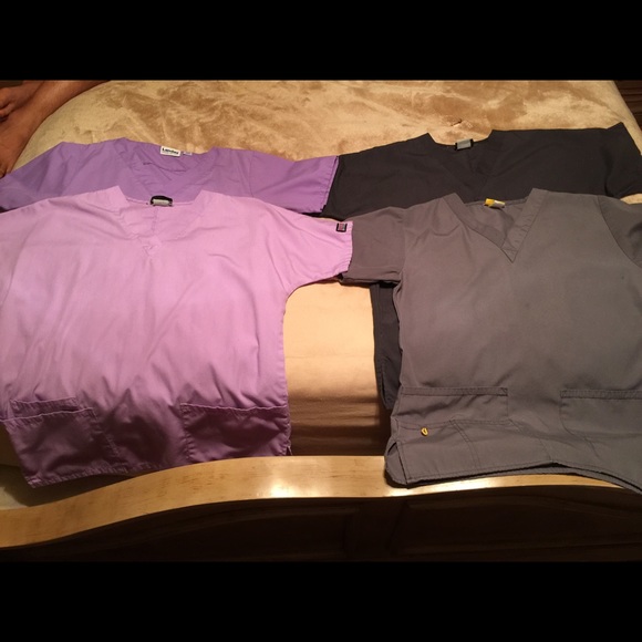 Scrub tops