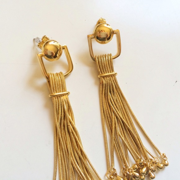 SOLD Rachel Zoe Tassel Earrings - Picture 2 of 3