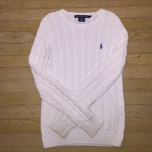 White Ralph Lauren sweater
