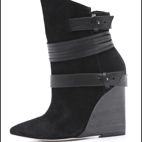 Suede Alice + Olivia boots