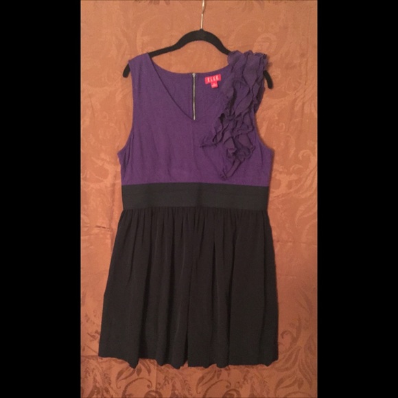 Little Black (& Purple) Dress