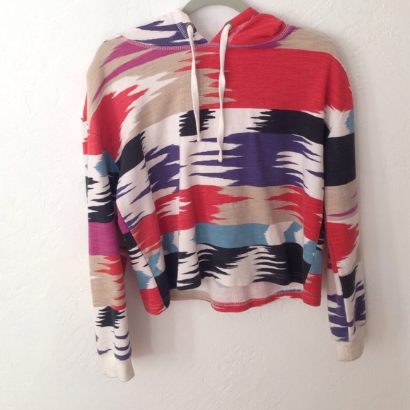 Native print light jacket