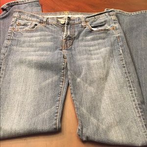 7 for all man kind jeans dark wash size 30