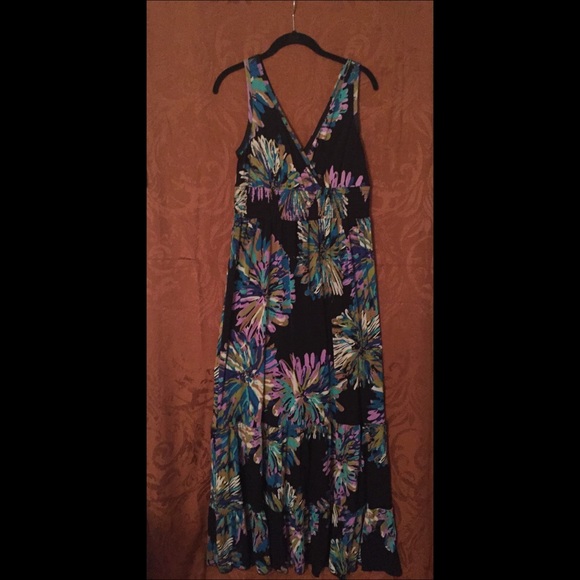 SOLD! Floral Maxi Dress