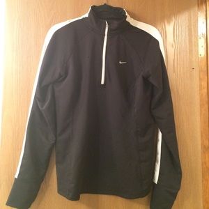 Nike half zip running jacket
