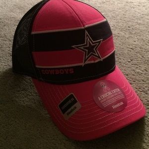 Cowboys football female hat