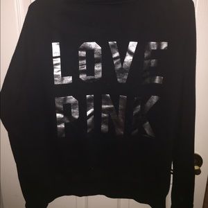 VS Pink Zip Up Hoodie