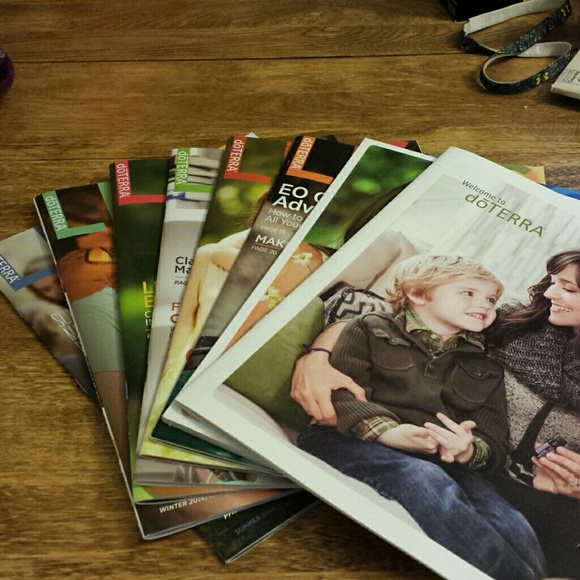 8 doTerra books!