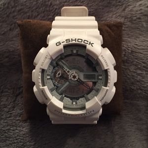 Men's White G-Shock Watch