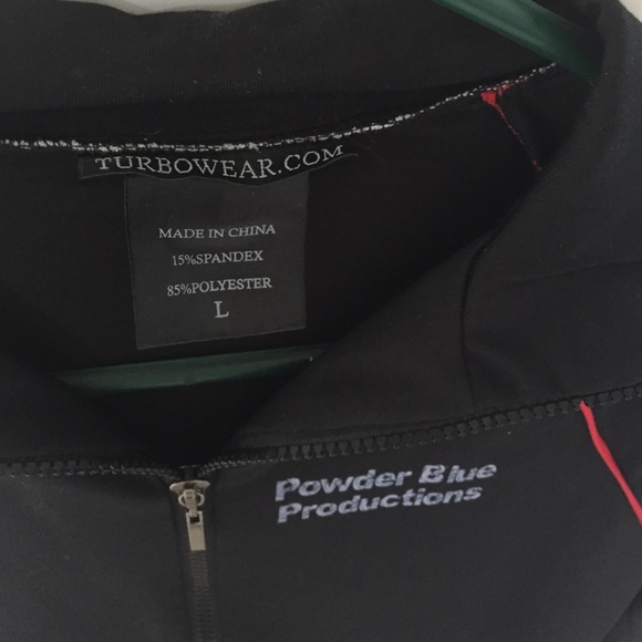 PB11 workout zip jacket. Turbowear - Picture 3 of 3