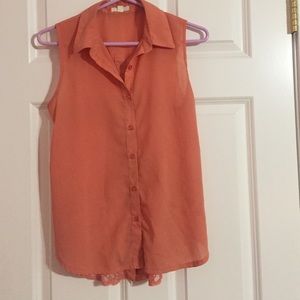 TJ Maxx Sheer/Crochet Top