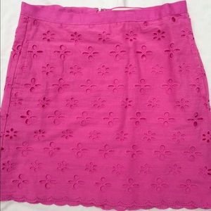 LOFT Pink Skirt