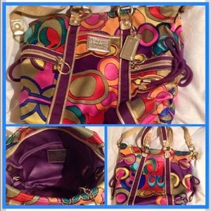 💯 Authentic Coach Poppy purse