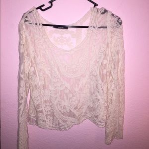 Long Sleeve Anthropologie Dulcie top.
