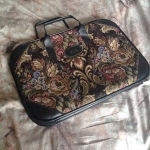 Tapestry-patterned Laptop Case / Briefcase