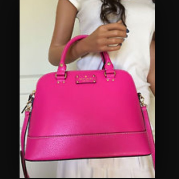 kate spade Handbags - Kate Spade Wellesley Rachelle Snapdragon Pink