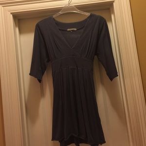 Velvet grey top/tunic