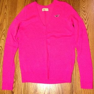 Hollister Hot Pink Sweater