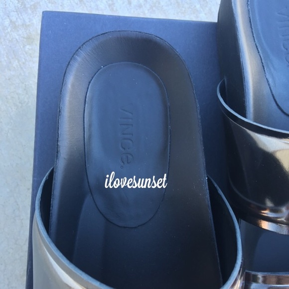 {VINCE} Pewter Slides - Picture 2 of 4
