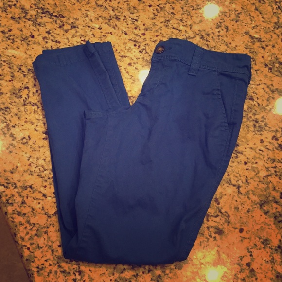 Blue Capris