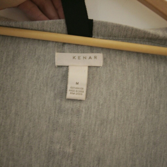 🚫 sold elsewhere 🚫 Long Kenar Gray Open Cardigan - Picture 3 of 3