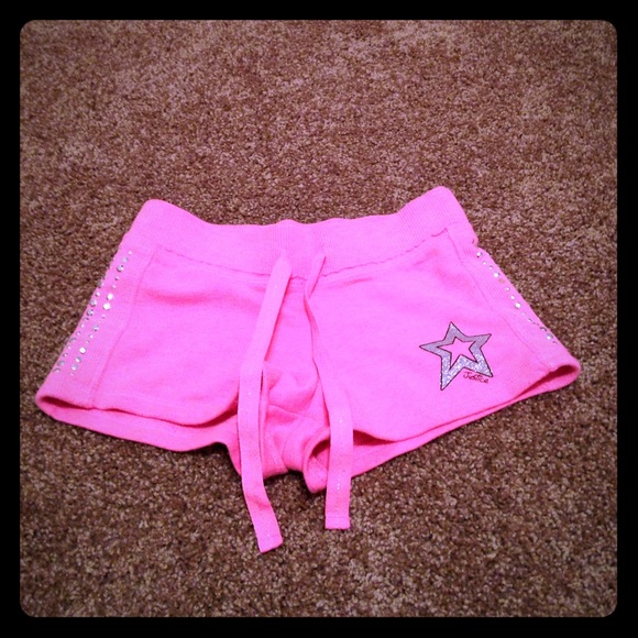 Pink pj shorts